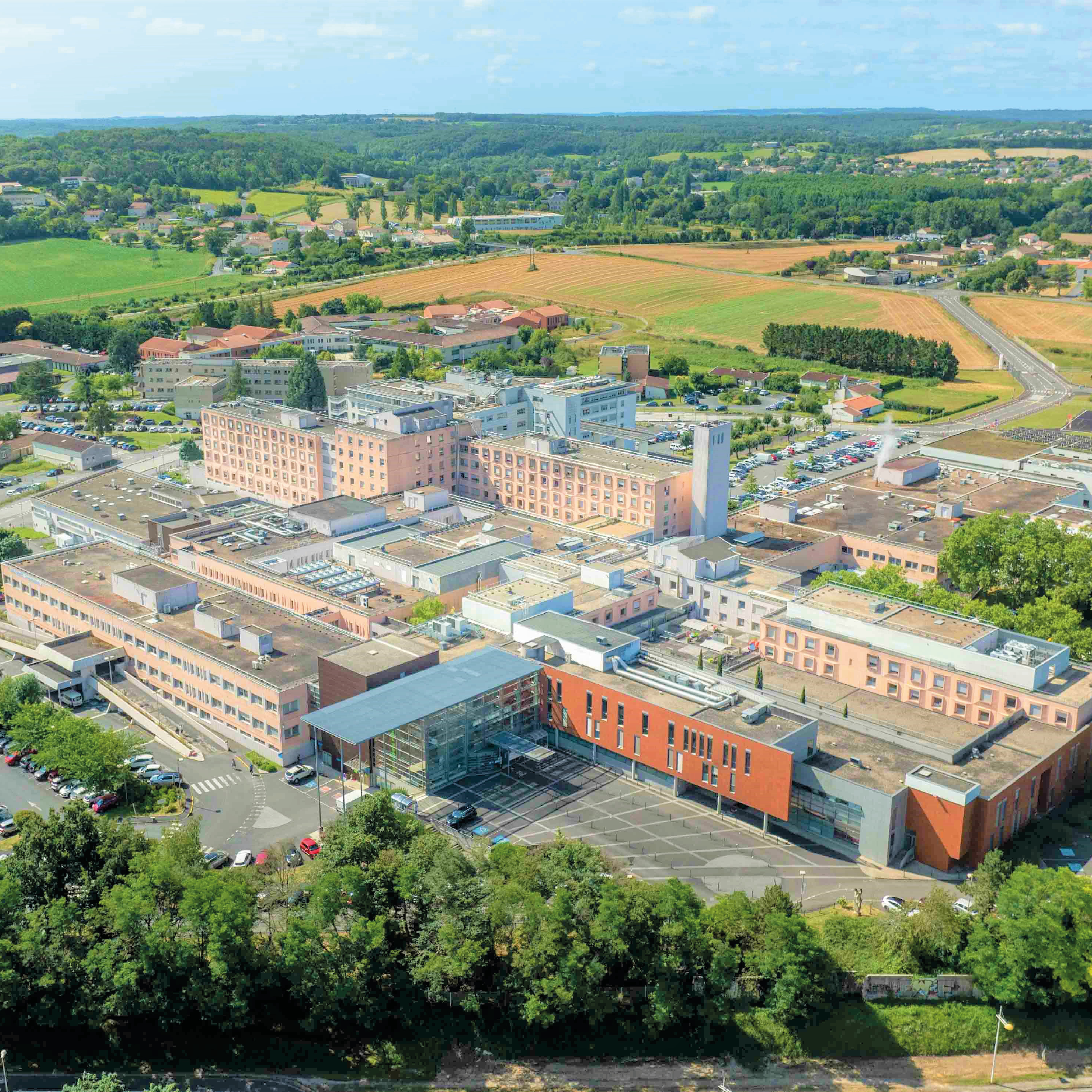 Vue générale CH Angoulême